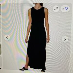 Athleta maxi tank dress size S